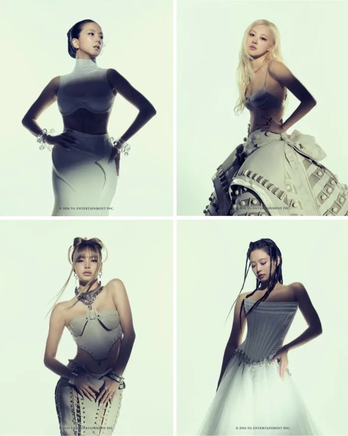 Blackpink tung hình ảnh táo bạo cho album mới