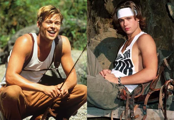 Những hình ảnh ít biết về Brad Pitt đẹp trai 