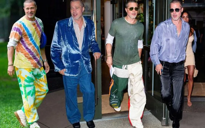 Brad Pitt nổi loạn ở tuổi 61: Lột xác thời trang hay khủng hoảng phong cách  tuổi trung niên? - Tuổi Trẻ Online