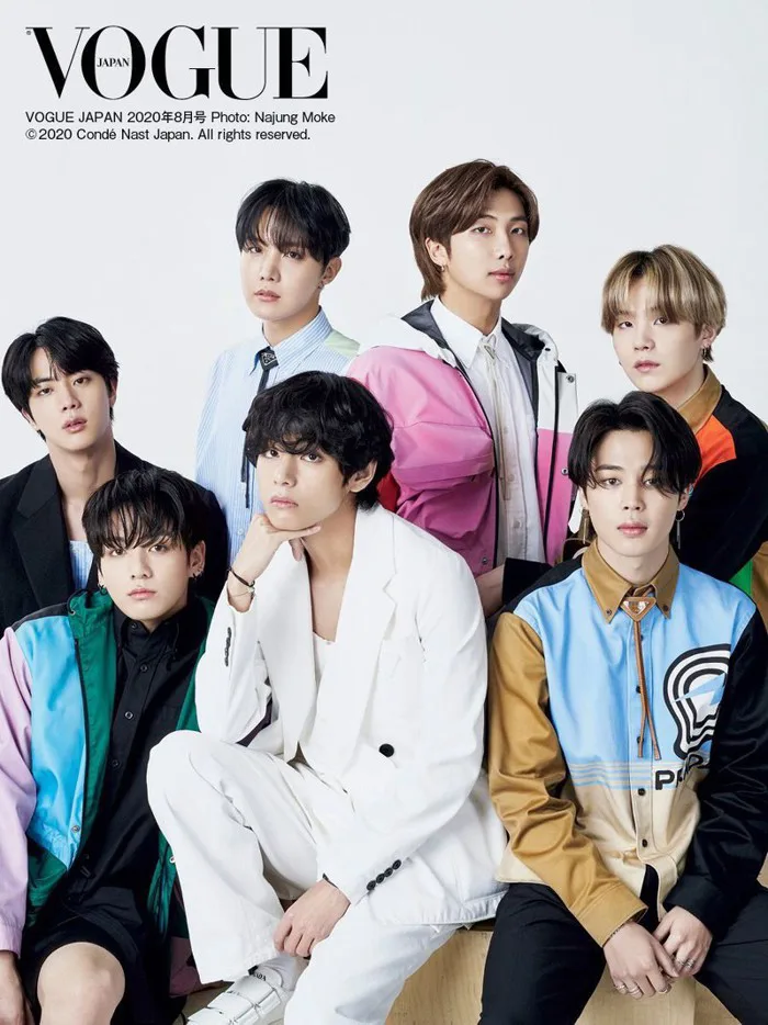 BTS toả sáng với bộ ảnh mới trên tạp chí Vogue Nhật Bản
