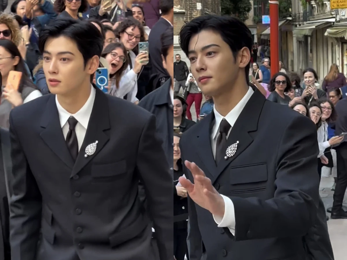 Mỹ nam Cha Eun Woo lại gây sốt với vẻ điển trai vô thực