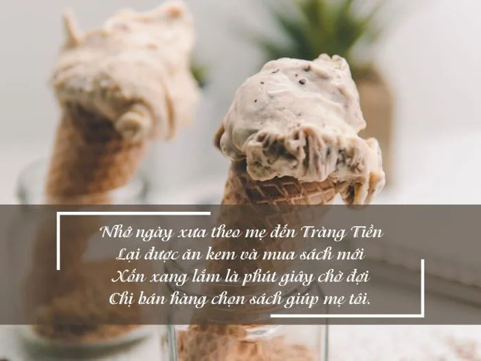 Top stt về kem, ăn kem hay, cap về kem thả thính đỉnh cao