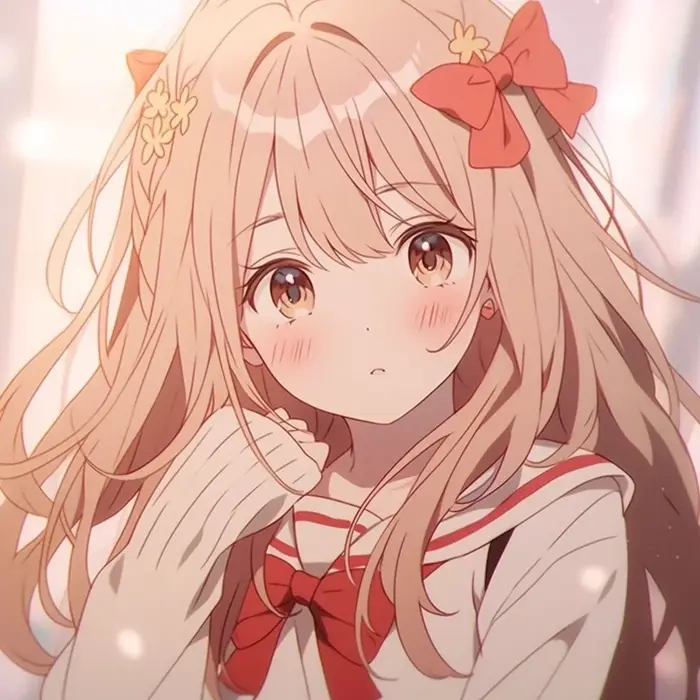 Những ảnh anime gái xinh lung linh đẹp tựa nữ thần