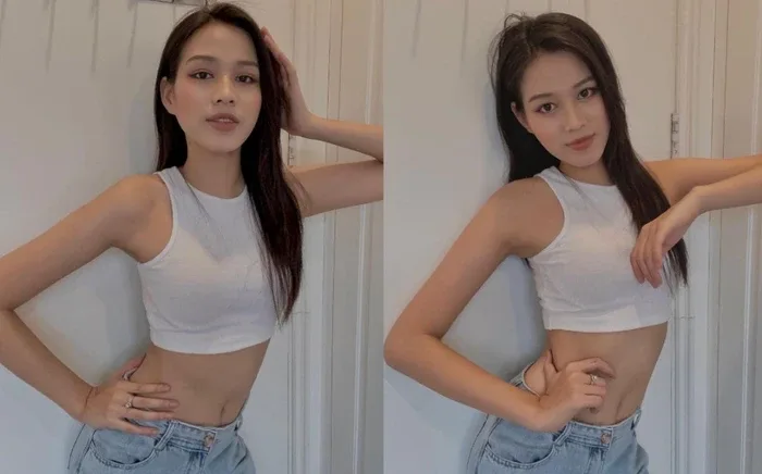 Đăng ảnh mặc croptop, Hoa hậu Đỗ Thị Hà được 'xin vía' cho eo thon -  Saostar.vn