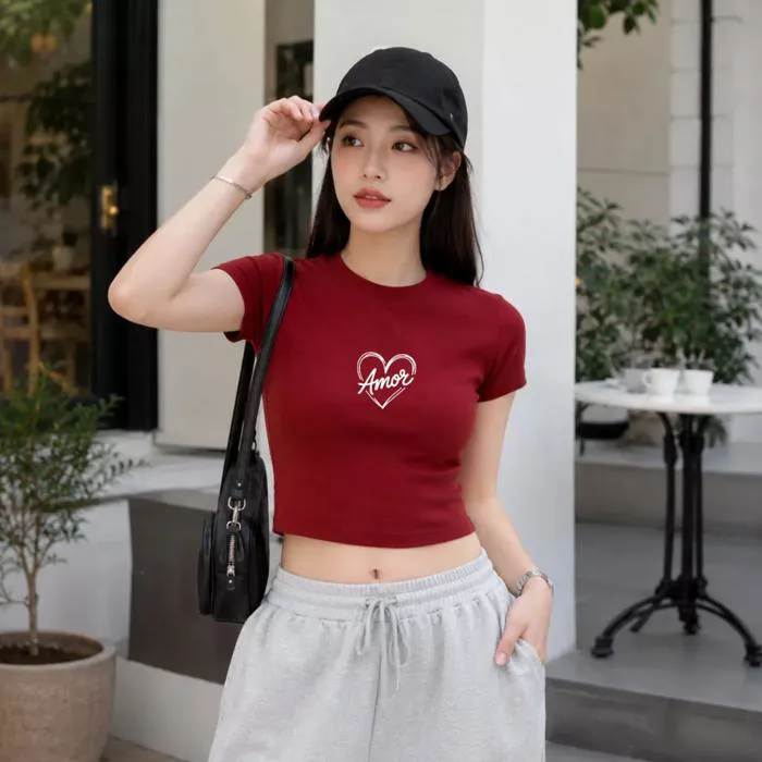 Áo Croptop nữ nhiều hình xinh xắn dễ mặc - Loza G0199 | LOZA