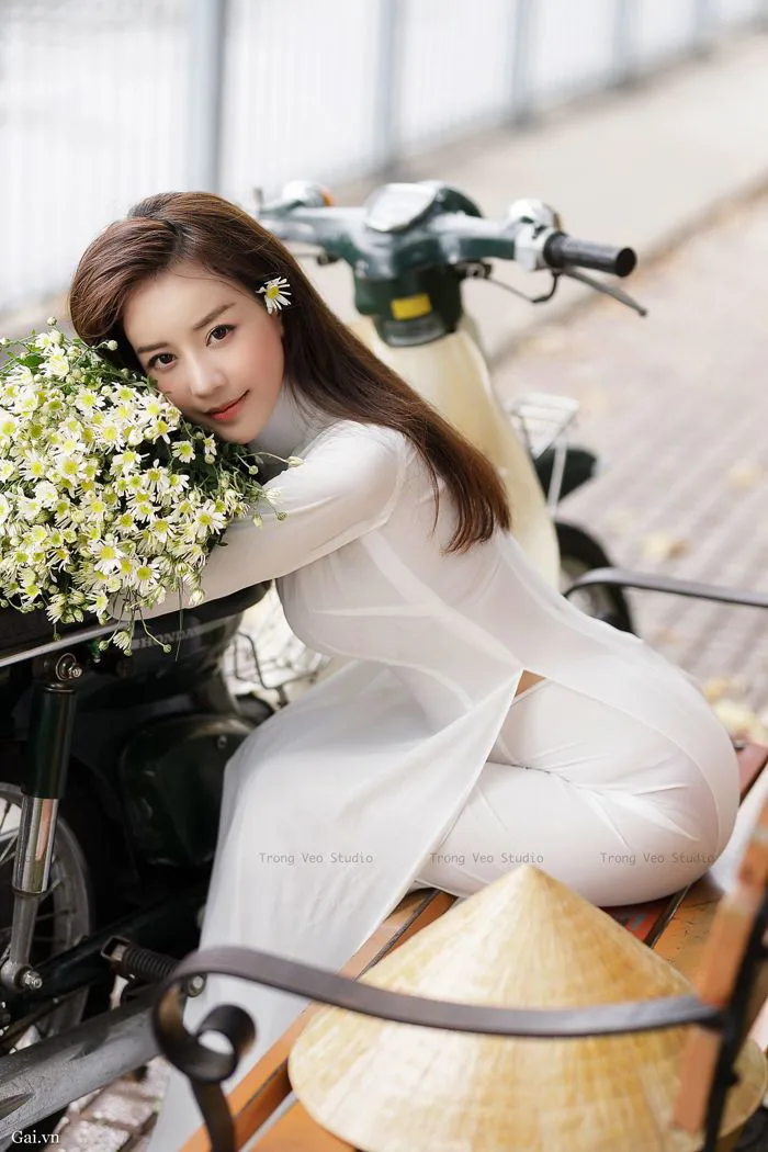 Ảnh Gái Xinh Áo Dài truyền thống Việt Nam 1 25 | Gai.vn - Con Gái Xinh Đẹp  Nhất