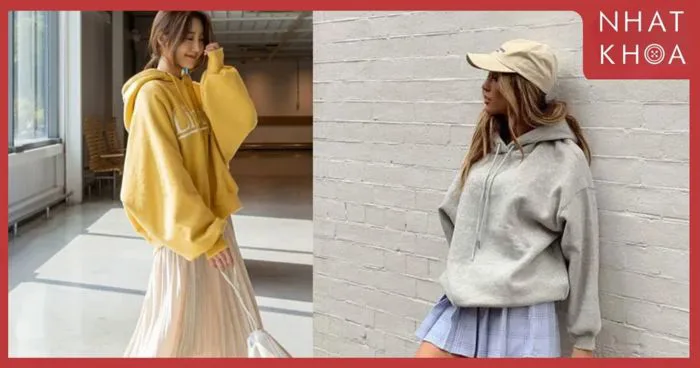 Gợi ý những hình ảnh áo hoodie nữ xinh xắn và cá tính