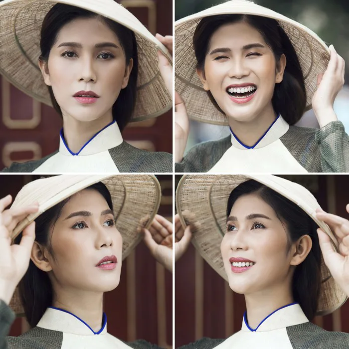 Ánh Phong: Cô gái chuyển giới thướt tha trong bộ ảnh với áo dài