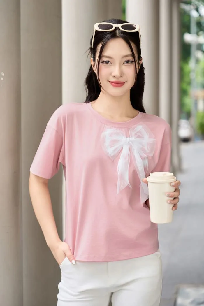 13 Kiểu Áo Phông Nữ Mùa Hè Rộng Cá Tính, Xinh Xắn Cho Nàng