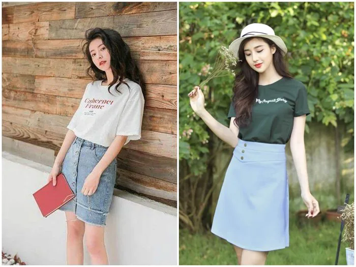 TOP 20 mẫu áo phông nữ đẹp và cách chọn áo chuẩn dáng người