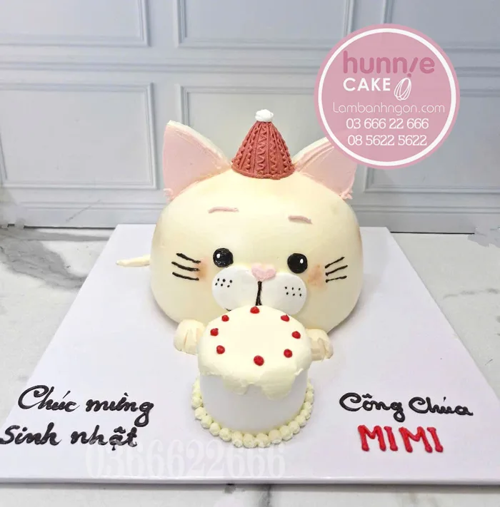 Bánh Sinh Nhật Hình Mèo Đáng Yêu - Món Quà Hoàn Hảo Cho Bé Yêu Tuổi Mão -  Bánh sinh nhật, kỷ niệm