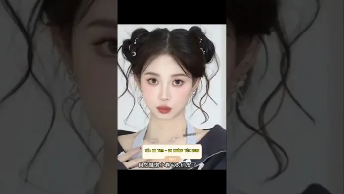 Cách Búi Tóc Natra Vừa Mát Vừa Đẹp Mùa Hè Này | Cute Double Bun Hair  Tutorial - YouTube