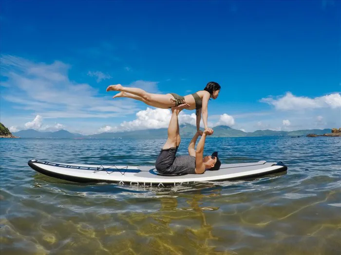 Chèo SUP thú vui mới của giới trẻ Đà Nẵng
