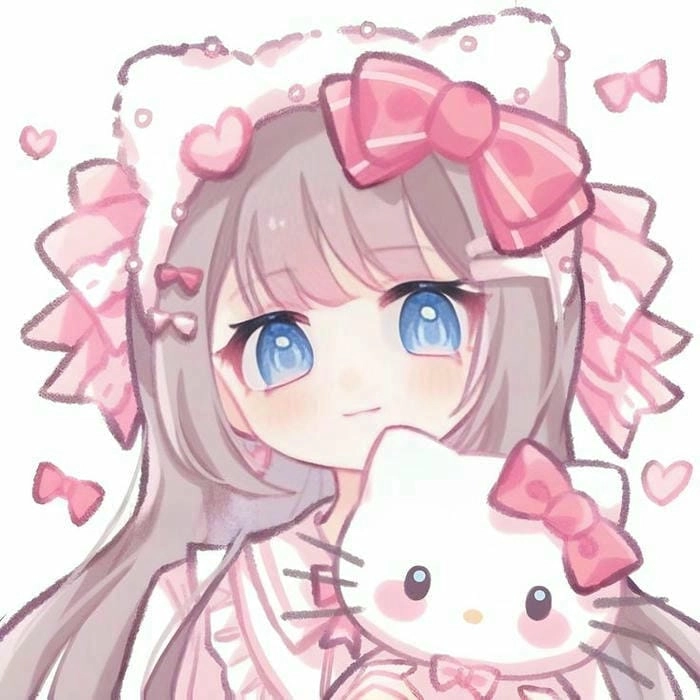 Tải ngay ảnh avatar cute girl chibi dễ thương nhất