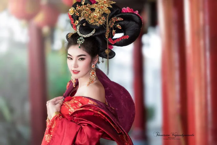 Bộ ảnh gái Thái Sexy với trang phục cổ trang | Sexy Angle - Kiến thức seo