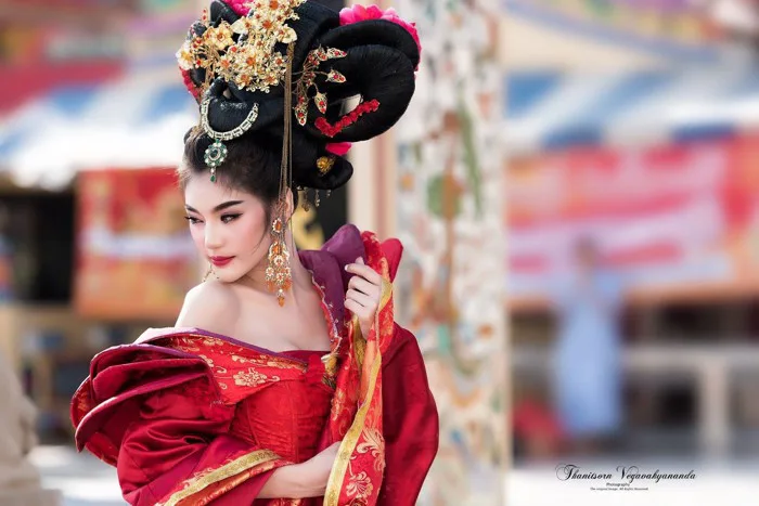 Bộ ảnh gái Thái Sexy với trang phục cổ trang | Sexy Angle - Kiến thức seo
