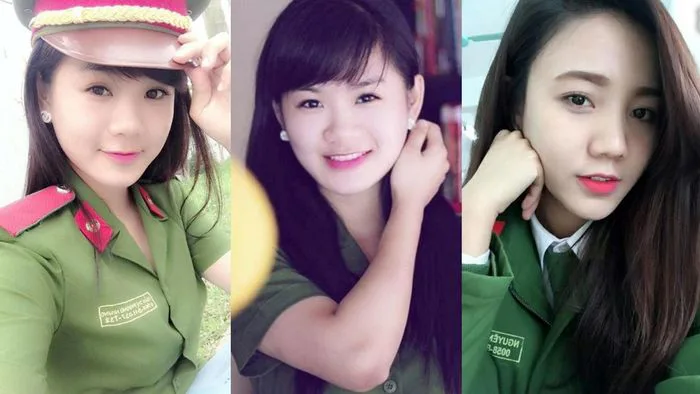Ảnh nữ cảnh sát tuyệt đẹp