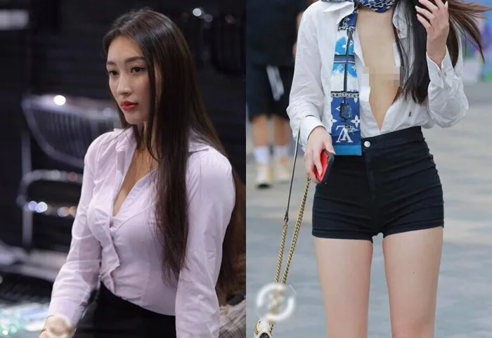 Gái xinh công sở trên bó chặt vòng 1, dưới váy ngắn cũn hớ hênh cực táo bạo  khiến đồng nghiệp tức mắt cau mày