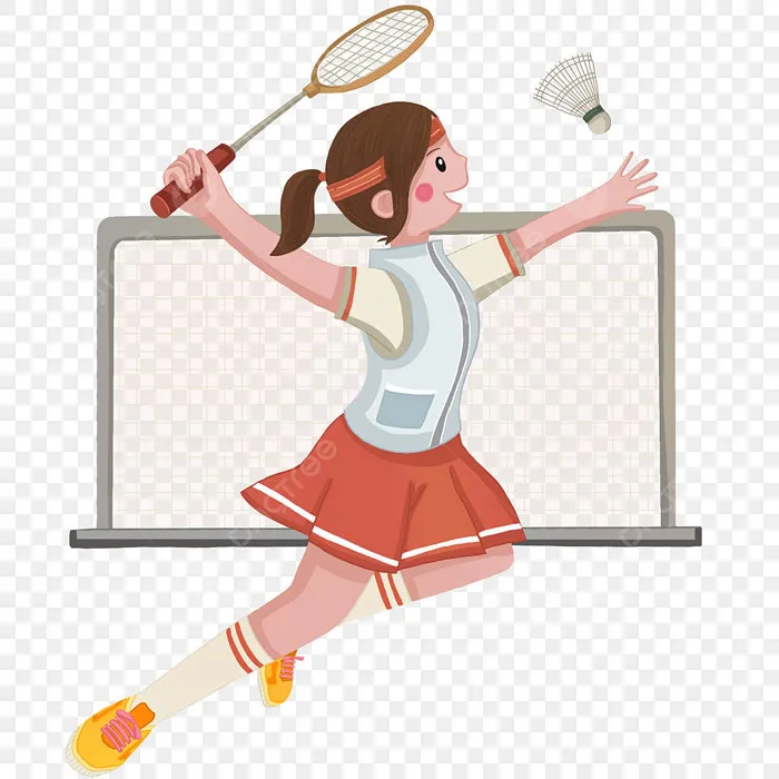 Hình ảnh Cô Bé Chơi Cầu Lông để Rèn Luyện Sức Khỏe PNG , Cô Bé Chơi Cầu Lông  để Rèn Luyện Sức Khỏe PNG , Thể Dục Cầu Lông, Bài Tập