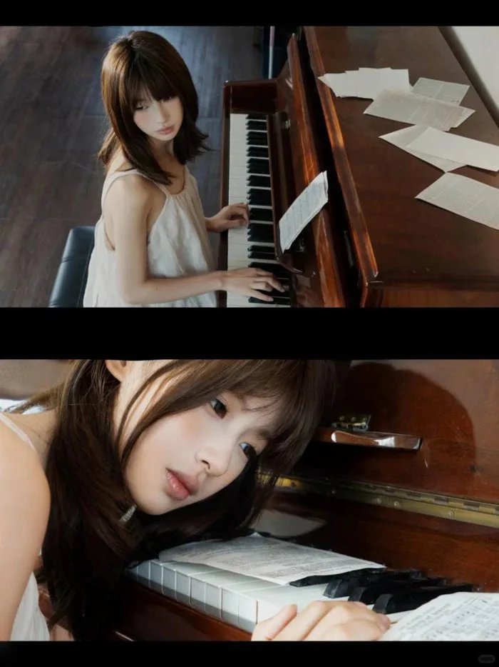 20+ cách chụp ảnh với piano lãng mạn, nghệ thuật và thu hút
