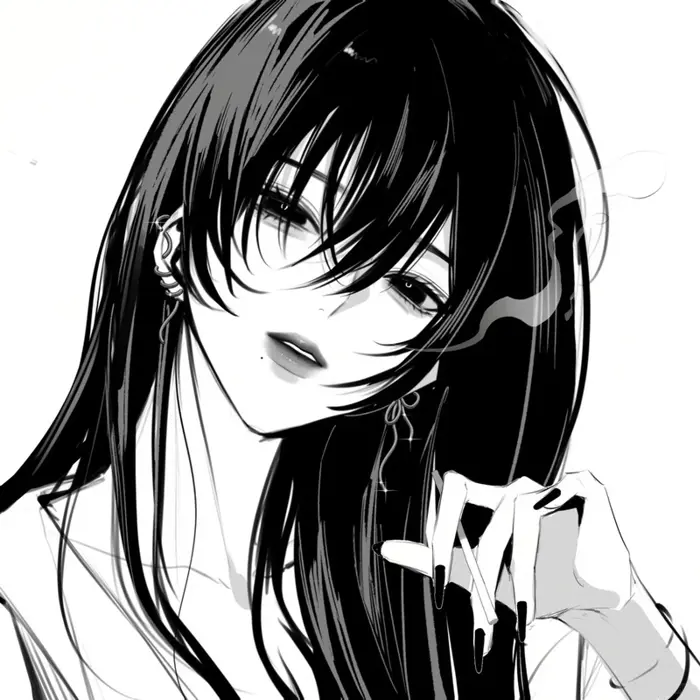 Bộ sưu tập 126+ ảnh anime nữ trắng đen đẹp và cuốn hút
