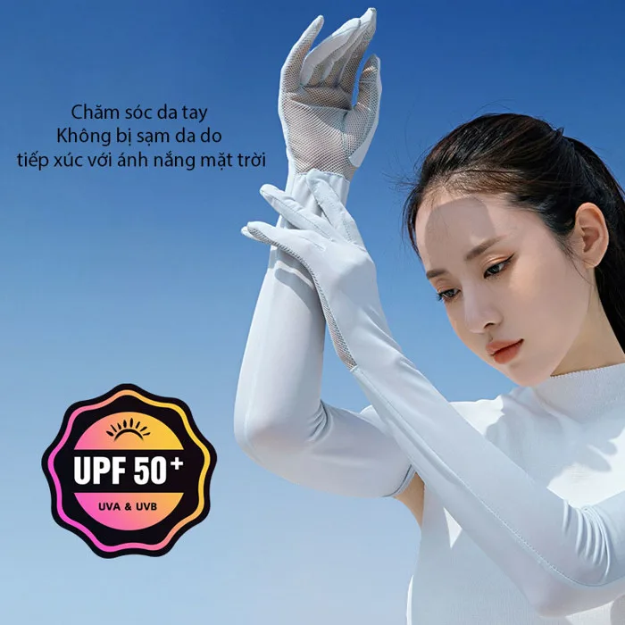 Găng Tay Chống Nắng Nam Nữ Đẹp, Chất Liệu Cao Cấp
