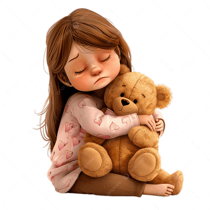 Hình ảnh Cô Bé ôm Gấu Bông Gợi Lên Sự ấm áp Và Sự Ngây Thơ Của Khoảnh Khắc  Tuổi Thơ PNG , Con Gái, Gấu Bông, ôm PNG trong suốt và