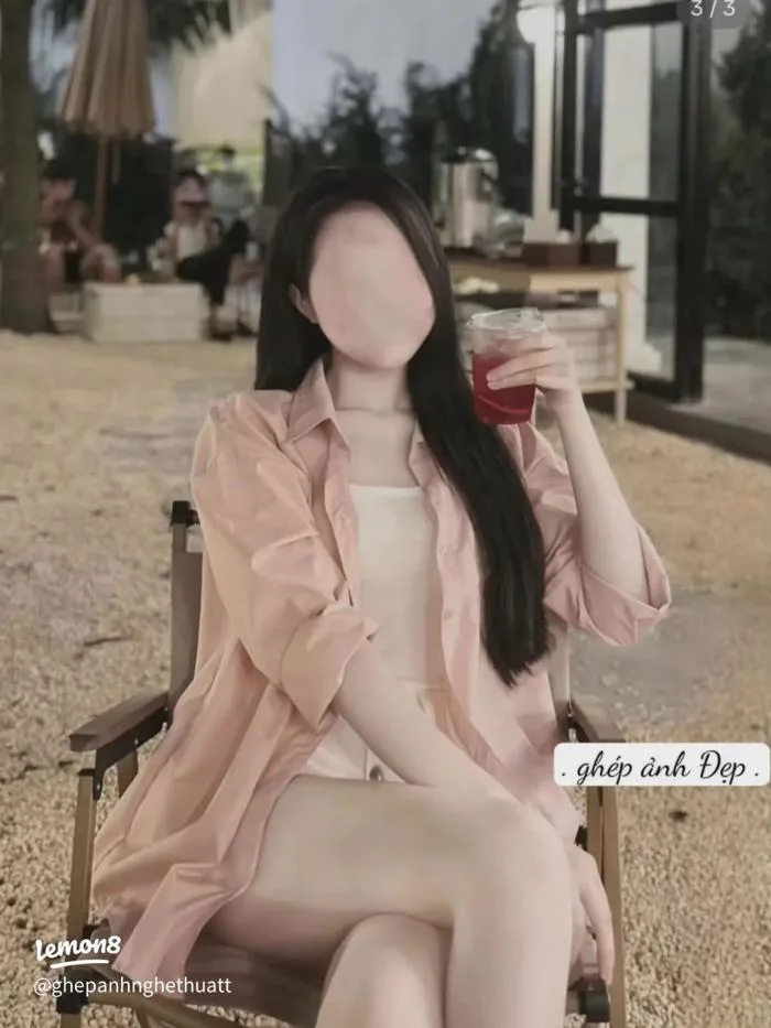 Ảnh đi cafe: 10 concept ghép ảnh gái xinh ngồi cafe cực đẹp