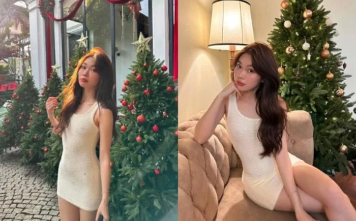 Dàn hot girl mạng xã hội khoe ảnh Giáng sinh đẹp đến nao lòng