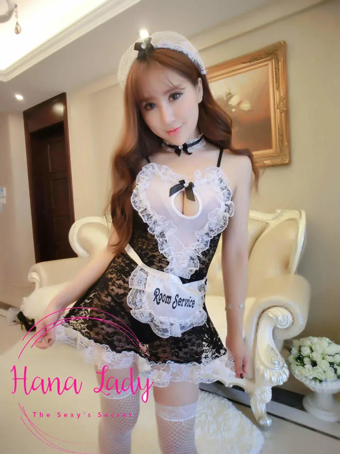 Cosplay Hầu Gái Khoét Ngực Sexy CP112 - Hana Lady