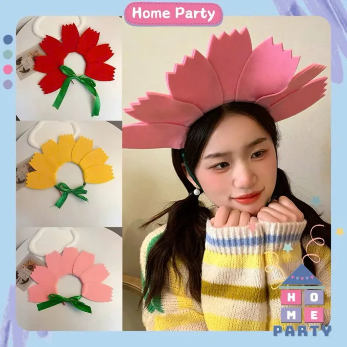 Bờm Cài Tóc Hoa Hướng Dương Xinh Xắn Trang Trí Sinh Nhật, Đạo Cụ Chụp– Home  Party Phụ Kiện Trang Trí Sinh Nhật