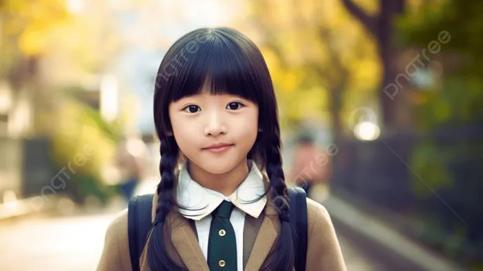 Cô Gái Trung Quốc Trong Bộ đồng Phục Học Sinh Dễ Thương Ảnh Và Hình ảnh Để  Tải Về Miễn Phí - Pngtree