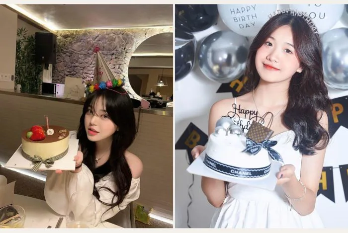 Bật mí các ý tưởng tạo dáng chụp ảnh với bánh sinh nhật “nghìn like”