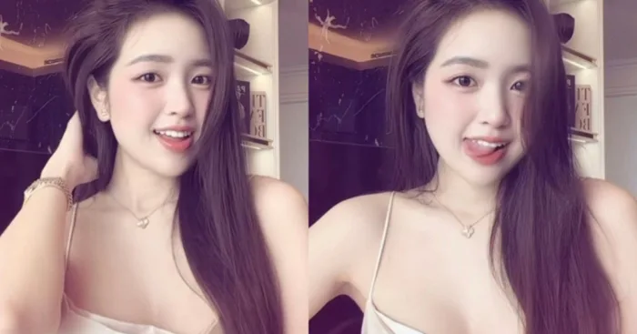 Ngẫu nhiên chụp màn hình từ clip, hot girl vẫn nét căng, xinh đẹp chuẩn cực  phẩm nhan sắc