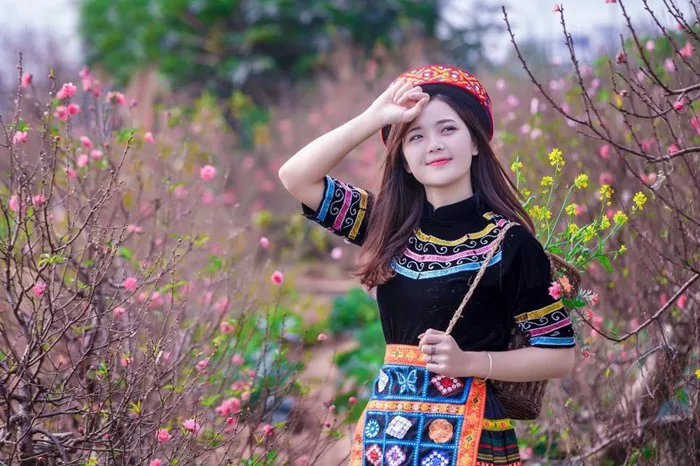 Hình ảnh girl xinh ngày tết duyên dáng thu hút muôn ánh nhìn