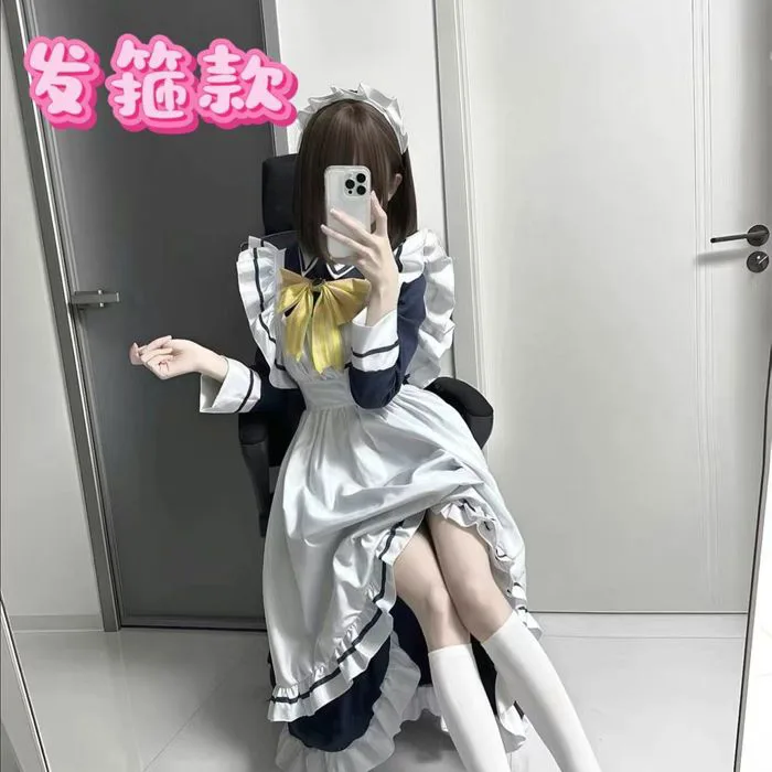 Bộ Váy Lolita Hầu Gái Xinh Xắn Trang Phục Cosplay Anime Hóa Trang Đẹp Tôn  Dáng Mặc Chụp Ảnh Xinh 265 | Shopee Việt Nam