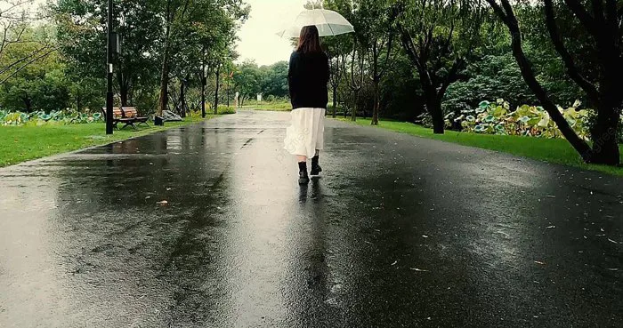 Ảnh Chụp Cô Gái đi Trên đường Vào Một Ngày Mưa Có Thật Ảnh Và Hình ảnh Để  Tải Về Miễn Phí - Pngtree