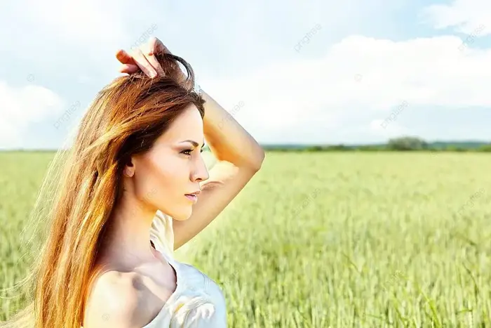Người Phụ Nữ đứng Trên Cánh đồng Lúa Mì Vàng Dưới Bầu Trời Nắng Sáng Hình  Chụp Và Hình ảnh Để Tải Về Miễn Phí - Pngtree
