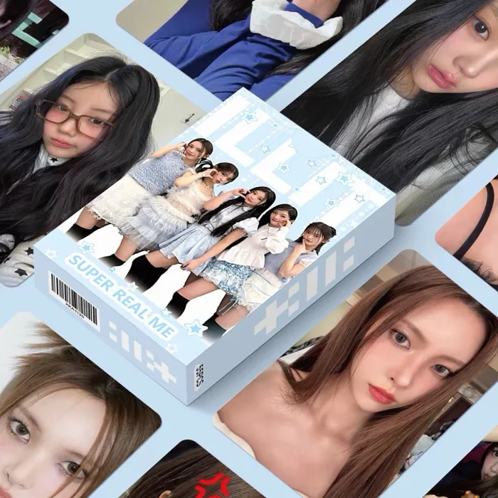 Set 55 Thẻ Laser (Lomo Card) / Ảnh Polaroid / In Hình Nhóm Nhạc Nữ ILLIT  (Yunah, Minju, Moka, Wonhee, Iroha) | Shopee Việt Nam