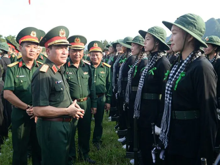 Lan tỏa hình ảnh nữ quân nhân cách mạng vừa xinh đẹp, vừa hùng tráng