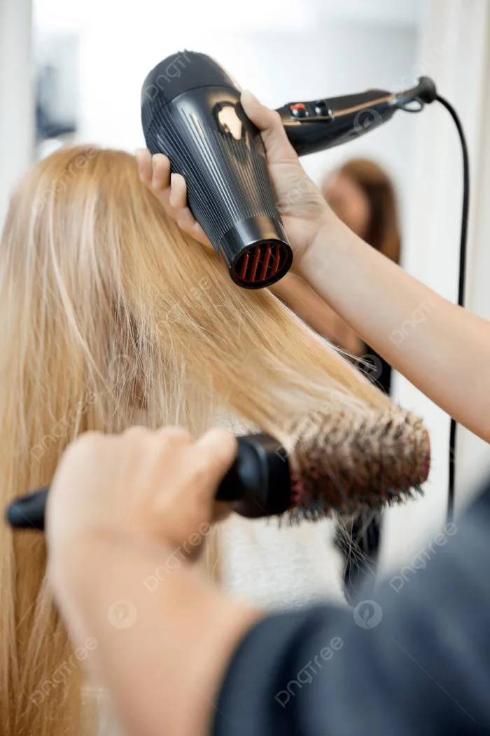 Nhà Tạo Mẫu Sấy Tóc Cho Phụ Nữ Trong Tiệm Làm Tóc Thợ Làm Tóc Làm đẹp Bằng  Tay Và Hình ảnh Để Tải Về Miễn Phí - Pngtree