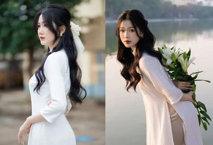 20+ Kiểu tóc mặc áo dài đón Tết 2026 xinh đẹp, trẻ trung, thanh lịch