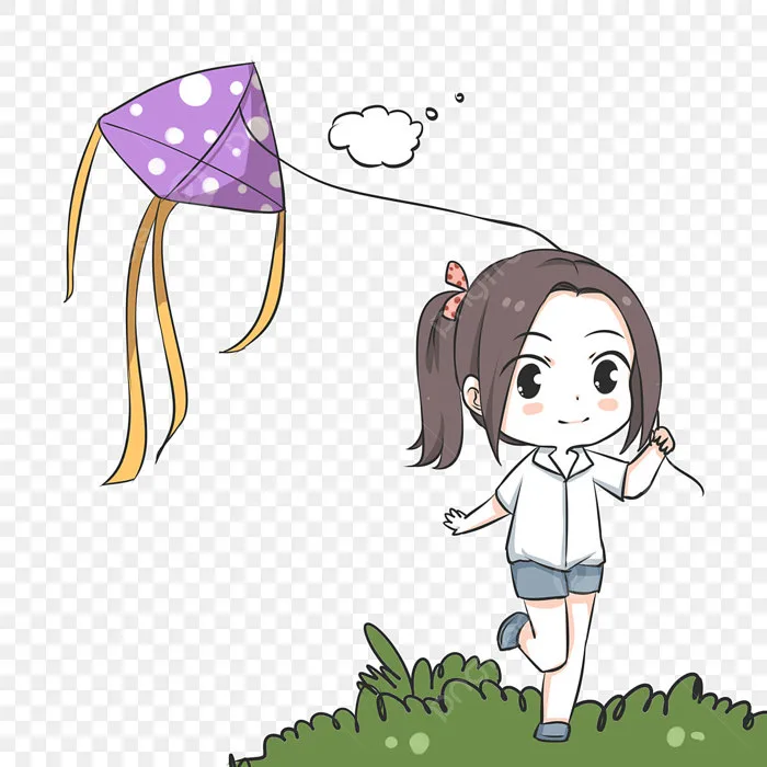 Hình ảnh Một Bé Gái đang Thả Diều Trên Bãi Cỏ PNG , Một Bé Gái đang Thả Diều  Trên Bãi Cỏ PNG , Hạnh Phúc, Cô Bé PNG miễn phí tải