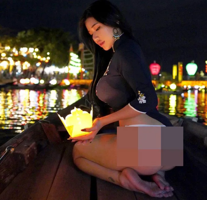 Vụ cô gái mặc áo dài khoe nội y ở Hội An: Công an truy tìm để nhắc nhở