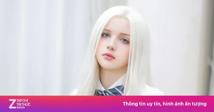 3 cô gái tóc bạch kim nổi tiếng trên mạng nhờ ngoại hình khác biệt |  Znews.vn