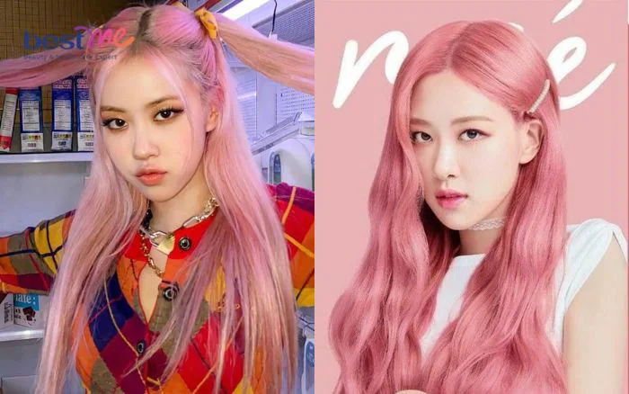 100+ hình ảnh tóc màu hồng nhạt của idol siêu bén, siêu sang chảnh