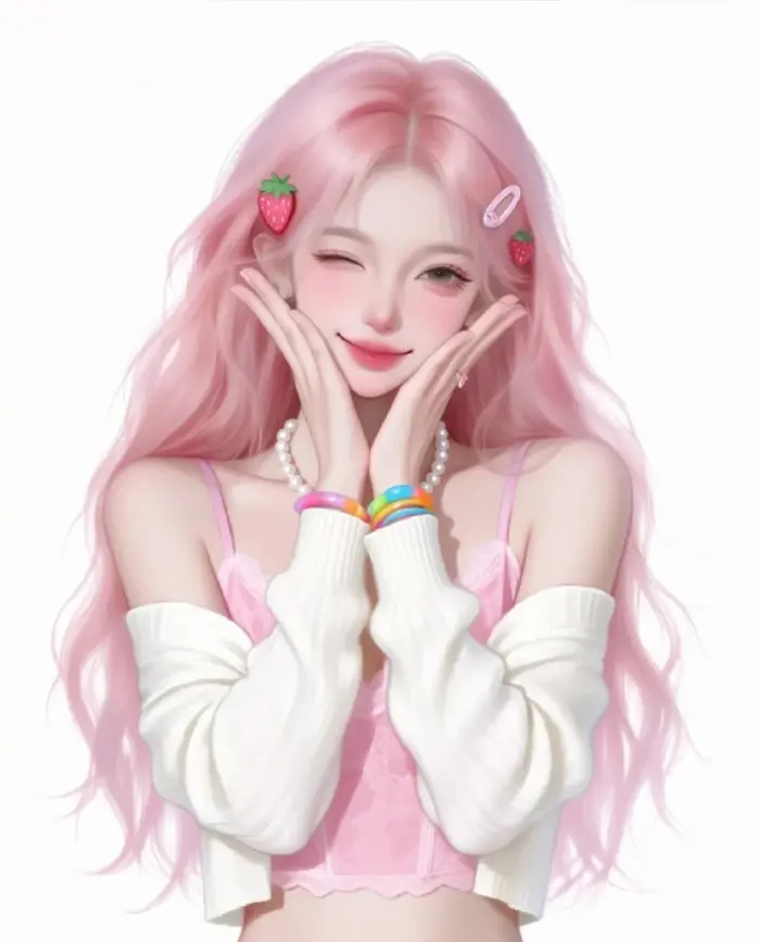 170+ Ảnh anime nữ tóc hồng xinh đẹp, ngọt ngào nhất