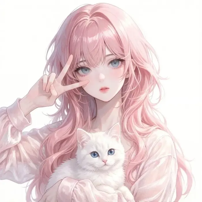 170+ Ảnh anime nữ tóc hồng xinh đẹp, ngọt ngào nhất