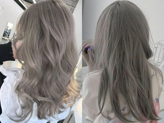 30+mẫu nhuộm tóc màu xám khói nữ đẹp và cá tính nhất hiện nay