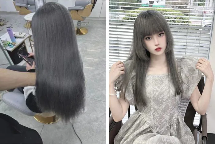 20+ Kiểu tóc màu xám khói ĐẸP sành điệu và cá tính cho nữ